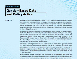 Gender-Based Data and Policy Action
